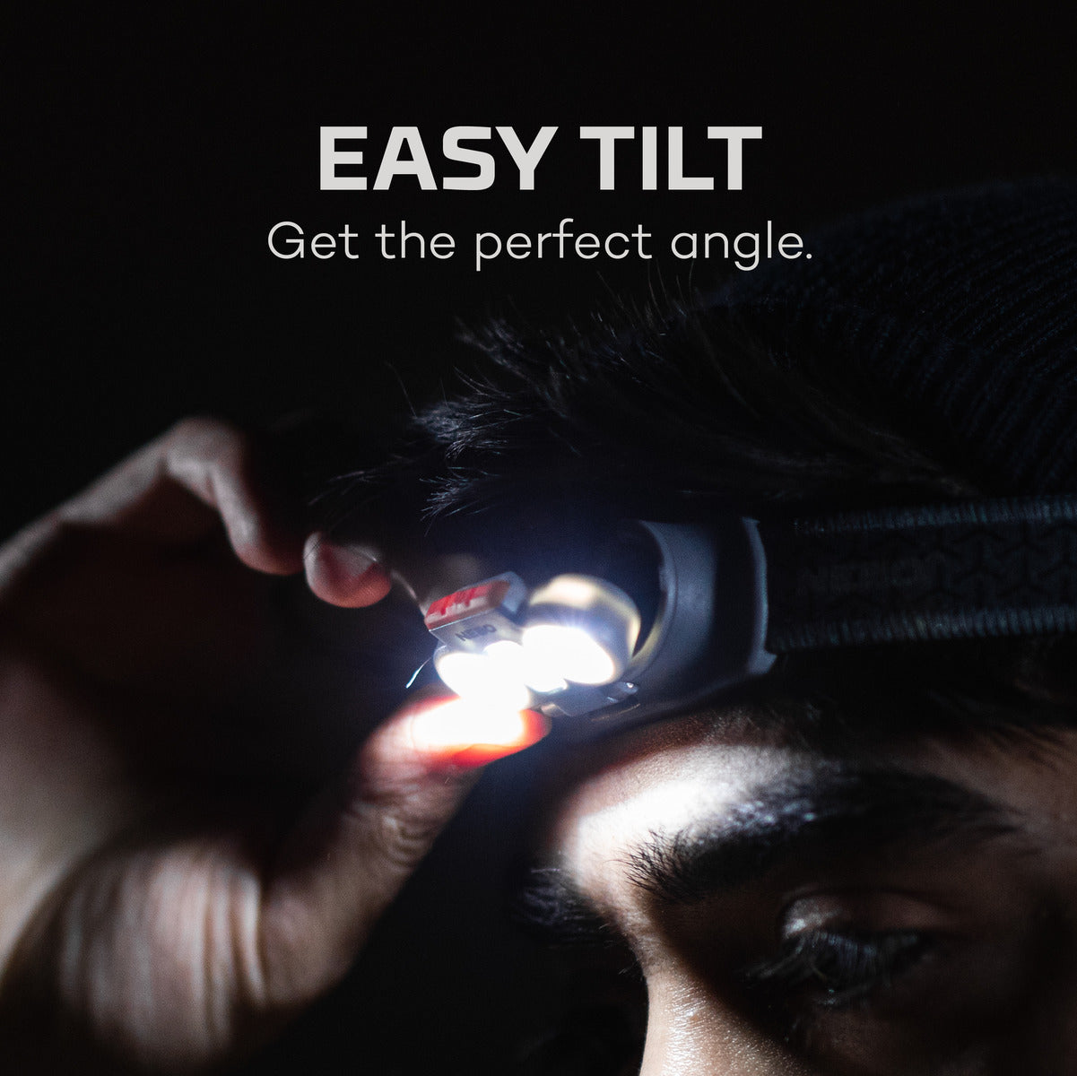 HEADLAMP, EINSTEIN 500-RED/WHITE : 500 LUMENS